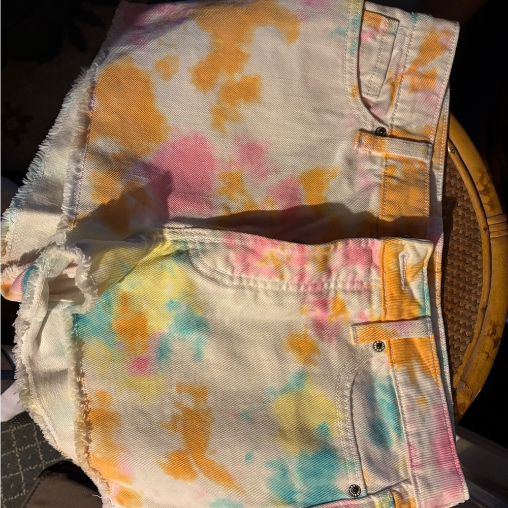 Women’s Old Navy Multicolored Jean Shorts Size Small